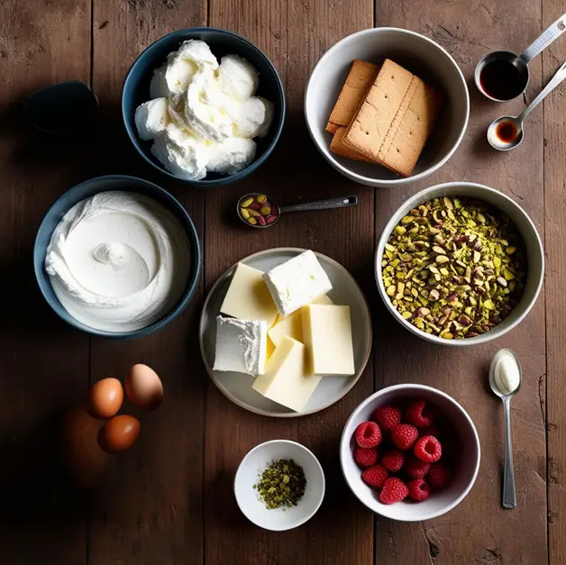 Pistazien Käsekuchen Zutaten