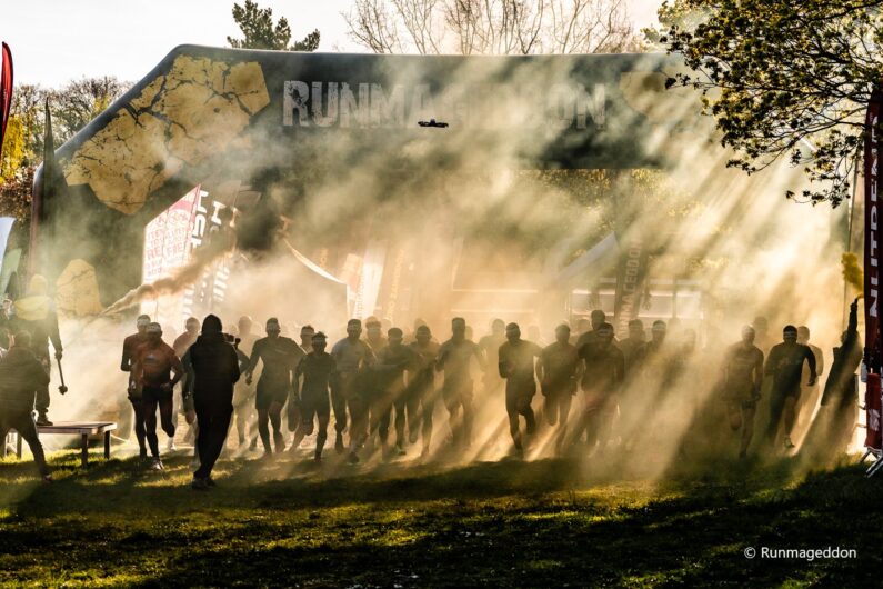 Runmageddon Start Sonnenaufgang