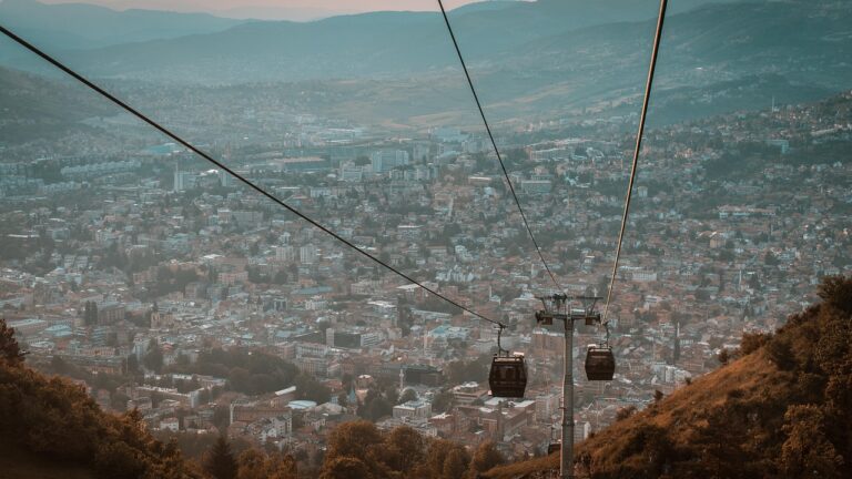 Panorama Sarajevo Bosnien