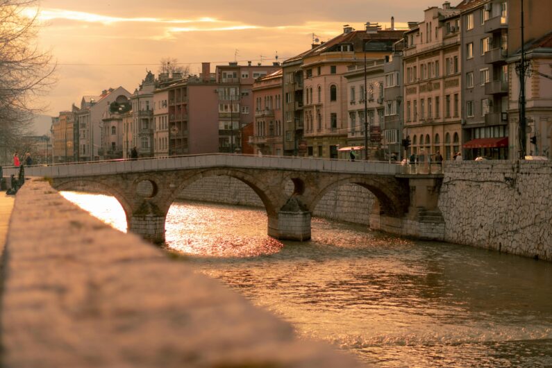 Brücke Sarajevo Bosnia and Herzegovina