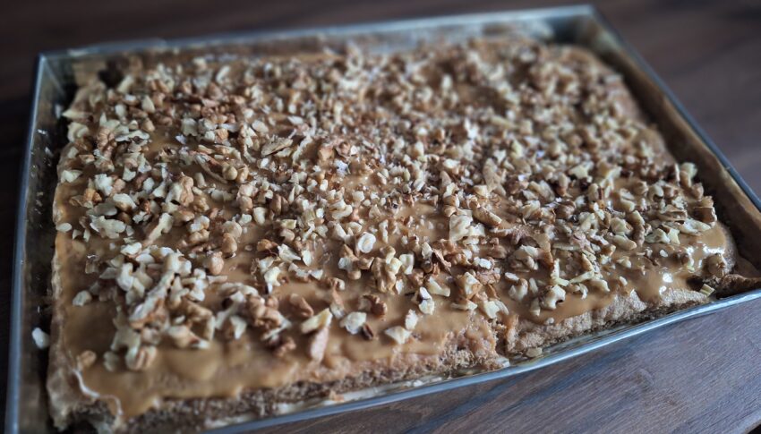 Nusstorte mit Mascarponecreme