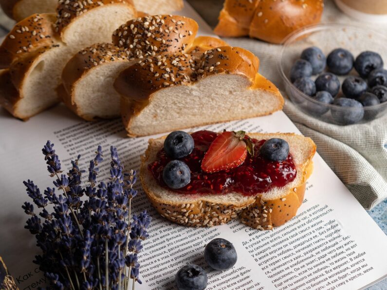 Marmelade selber machen Frühstück Brot